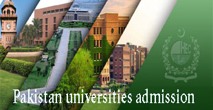Latest admissions open in Pakistan Spring / Fall semester 2023